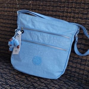 Kipling Zelenka shoulder crossbody bag river blue